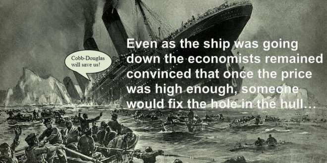 Modern Economics: Goldilocks is dead
