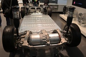 Electric car chassis
