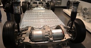 Electric car chassis