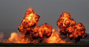 Fracking explosion
